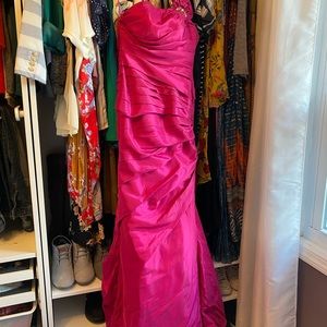 Fuchsia Prom Gown Size 0